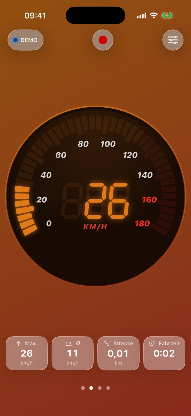 Sport — Ziffern und Lichtband